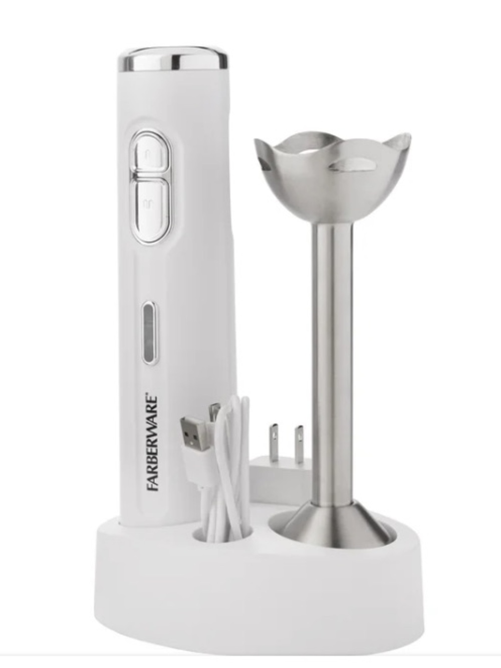 Farberware Cordless Rechargeable 2 Speed Immersion Blender